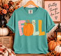Fall graphic tee on a Comfort Colors tee